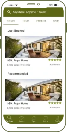 airbnb slider