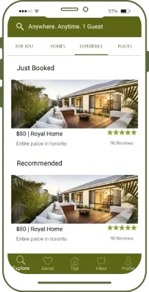 airbnb slider