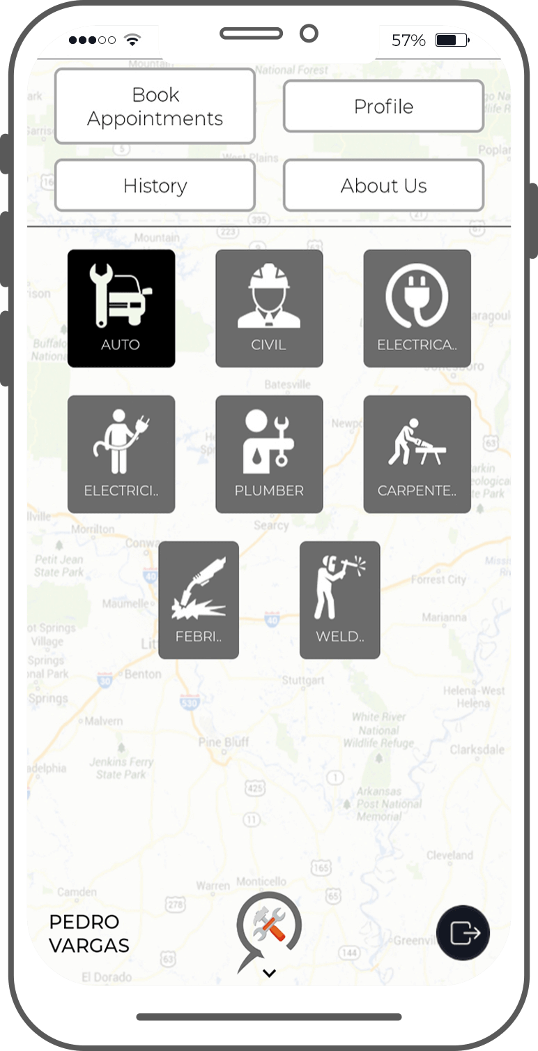 Handyman App Like Uber screenshot-2