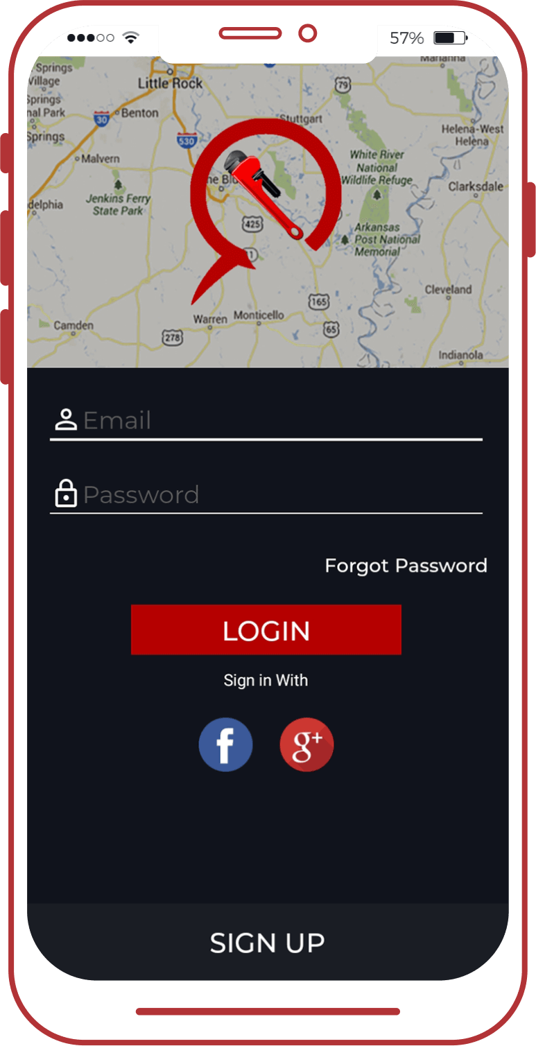 app for plumber login
