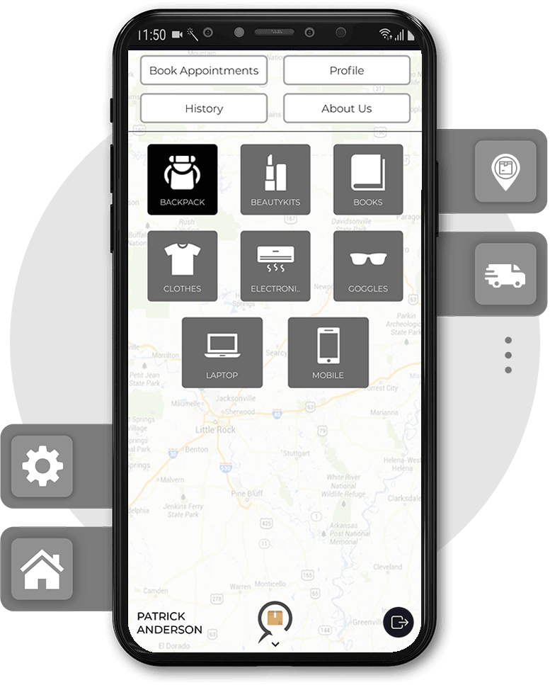 courier delivery app clone