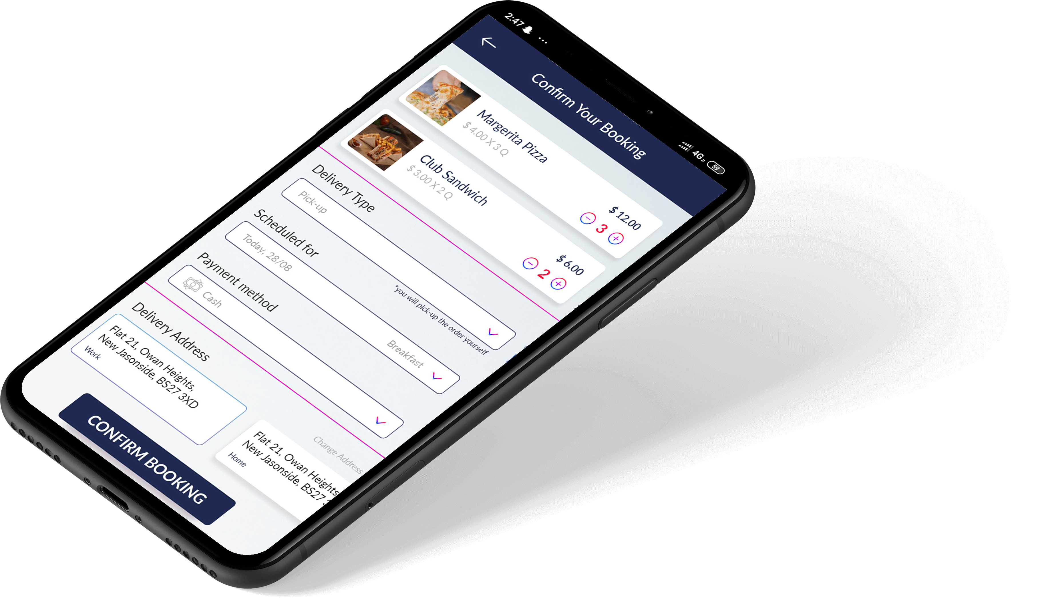 food ordering app clone