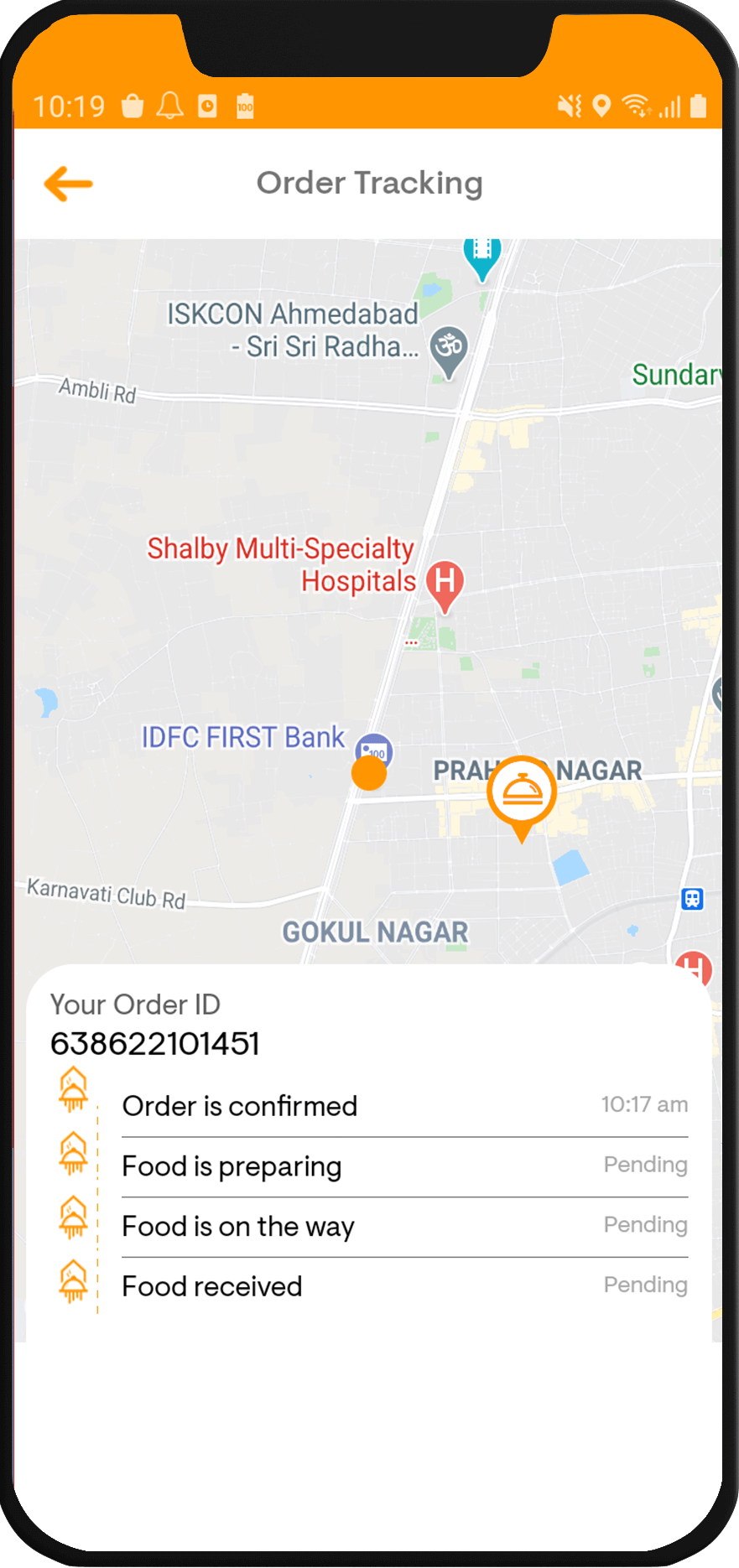 zomato clone app admin panel feature