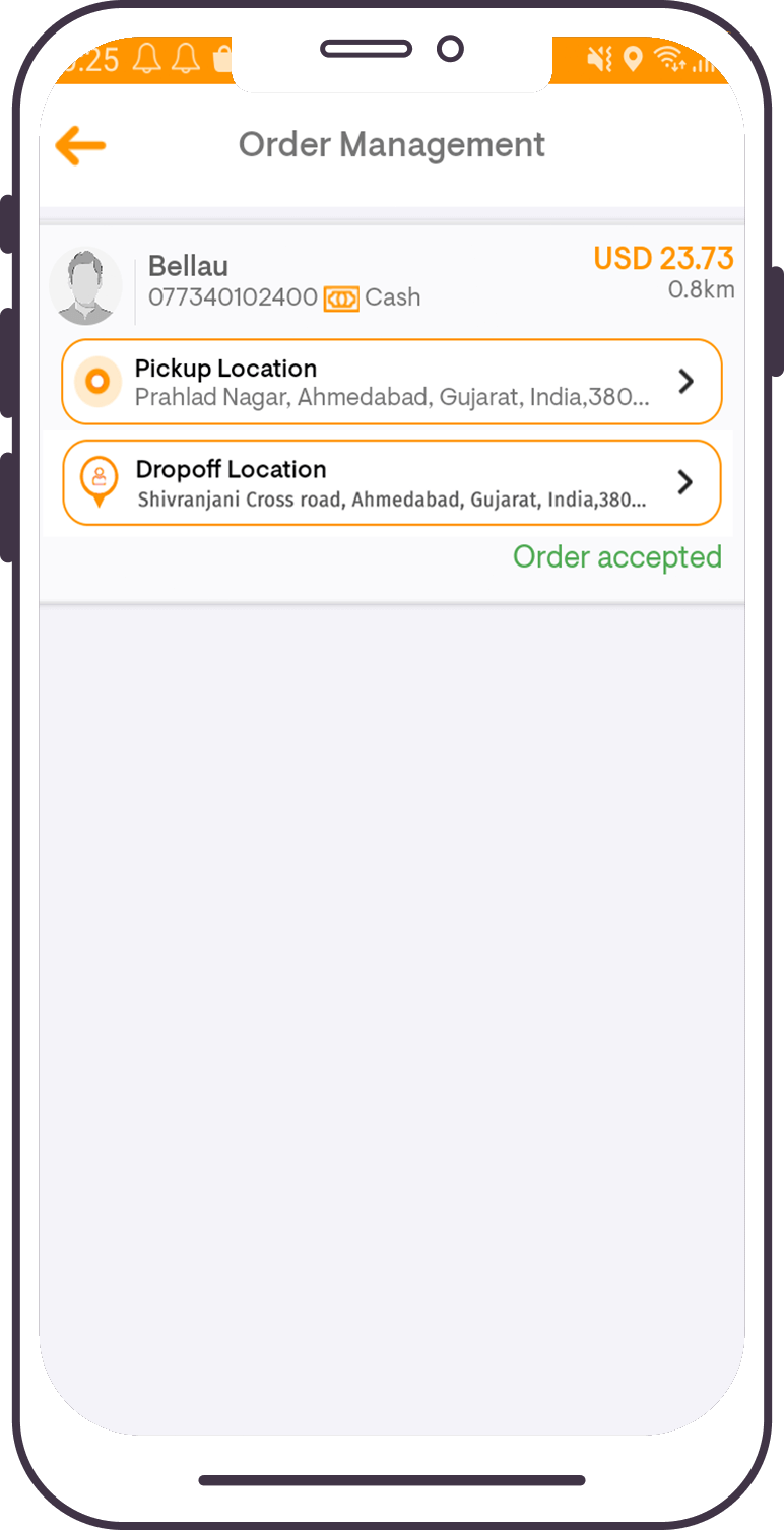 zomato clone script order management