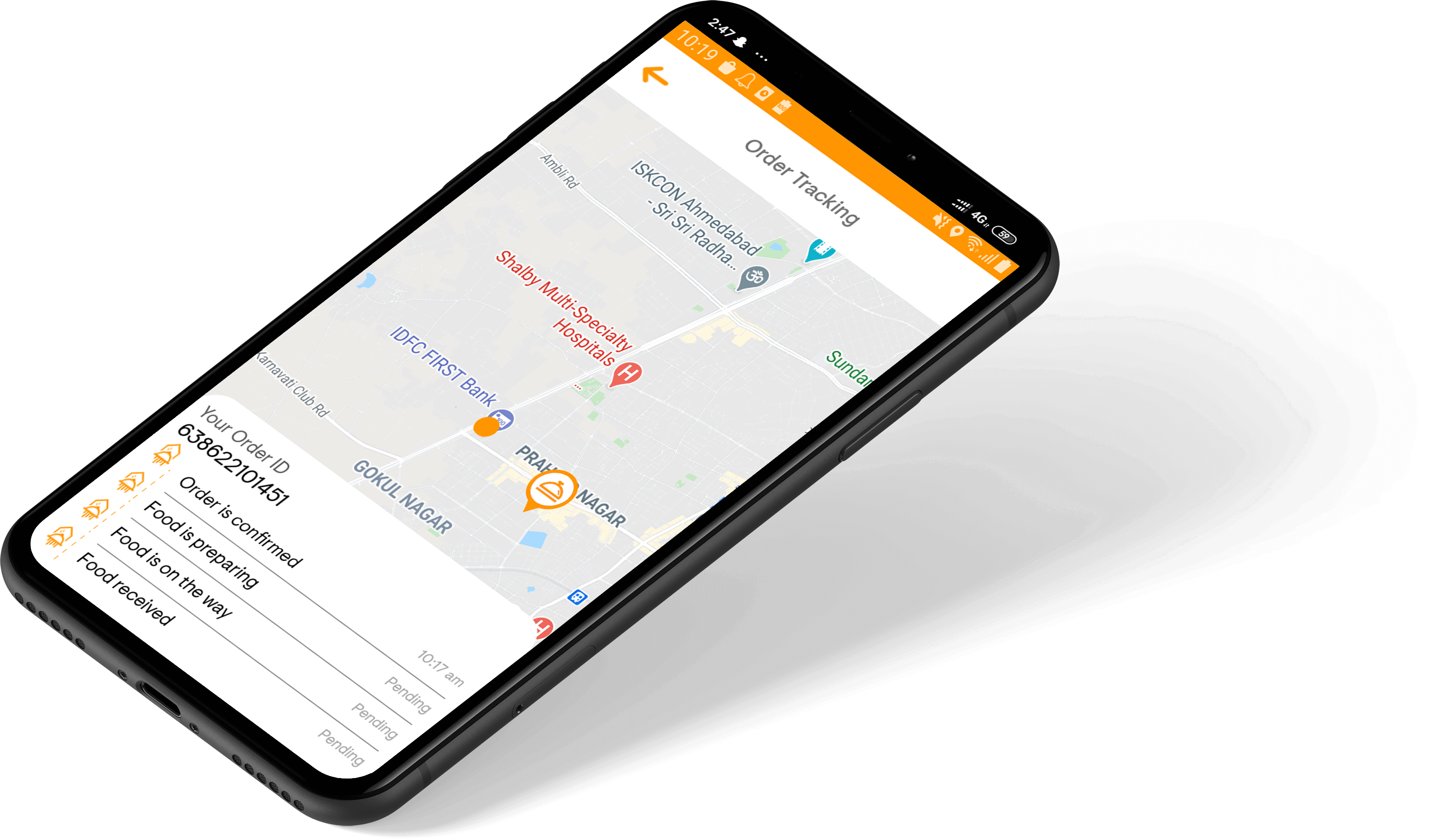 zomato clone app services